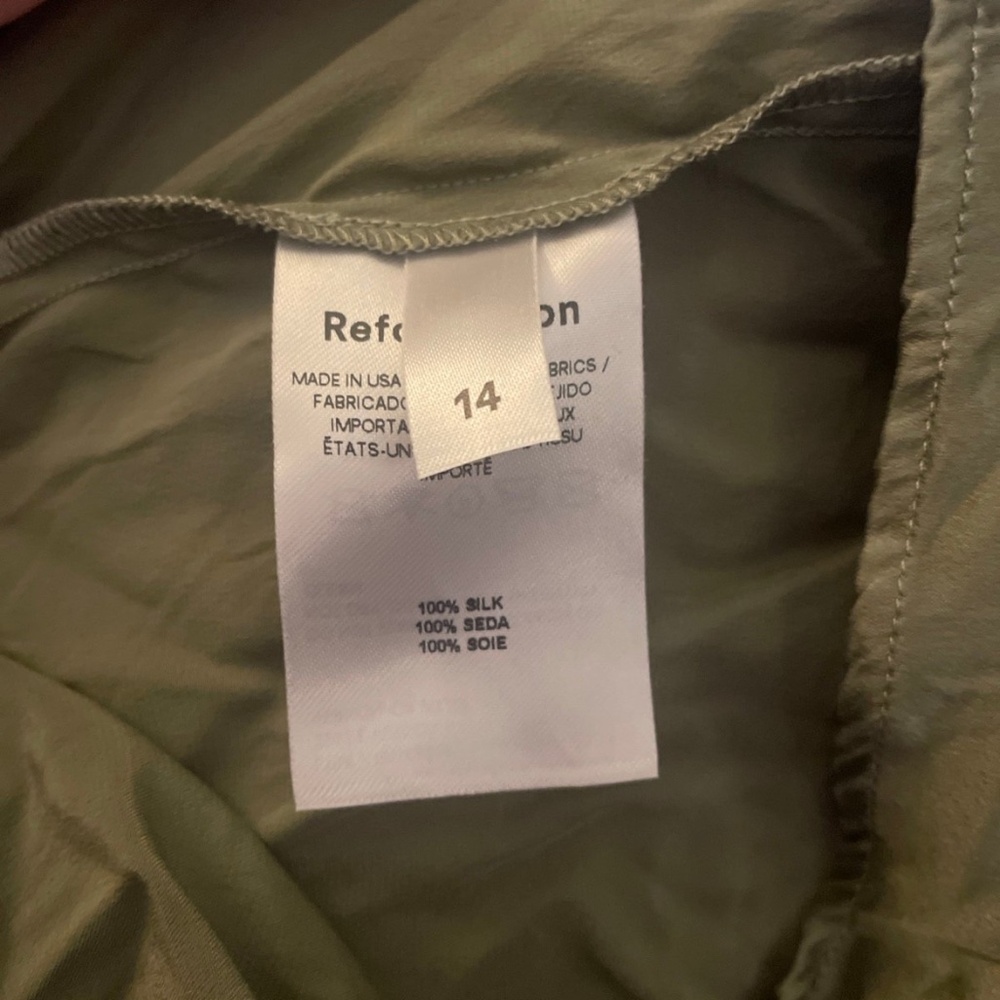 Reformation Kaye Silk Dress - Picture 5 of 5